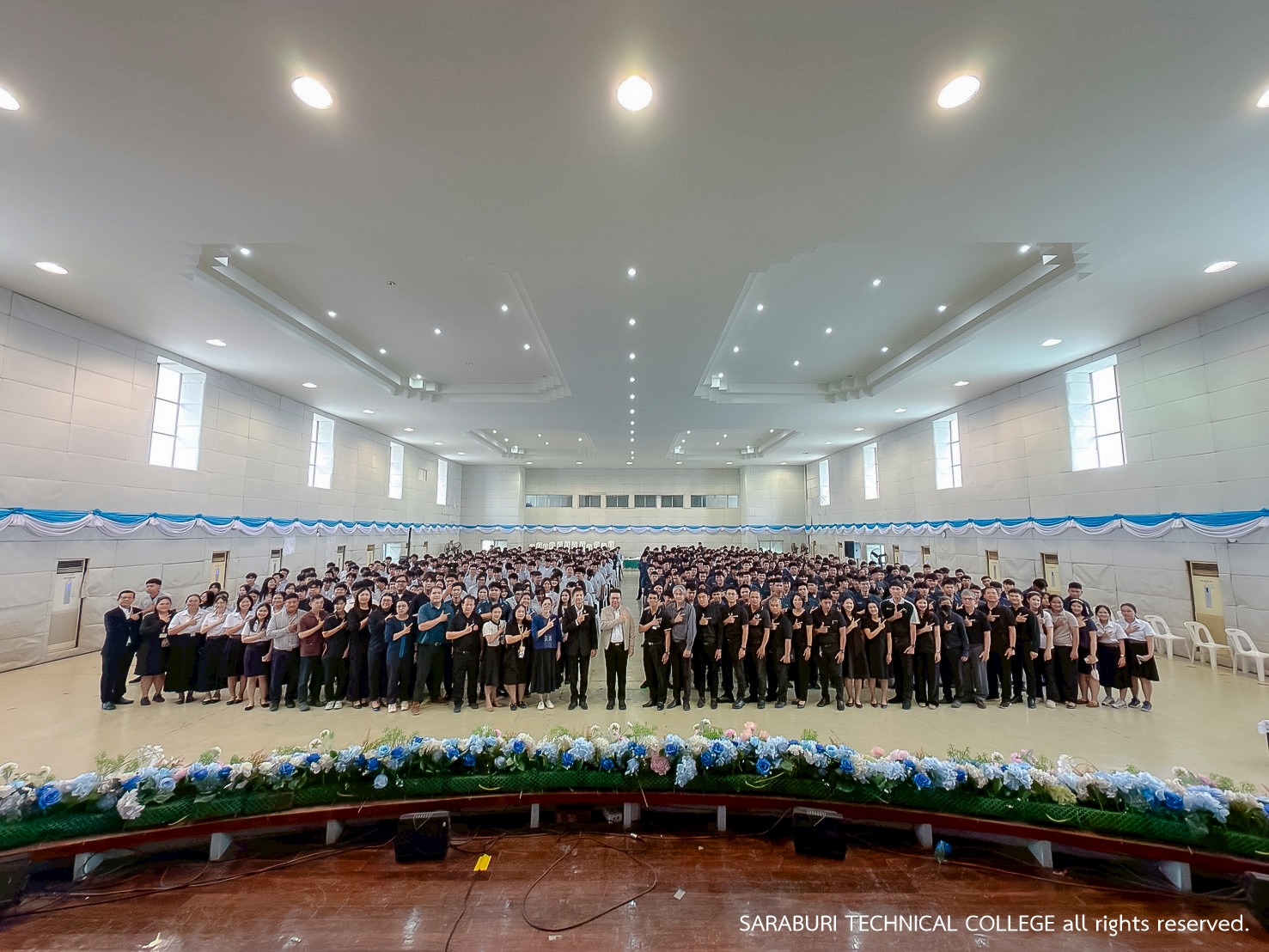 ปฐมนิเทศเตรียมความพร้อมนักศึกษา ปวช.-ปวส. กว่า 600 คน ก่อนออกฝึกประสบการณ์วิชาชีพ ปีการศึกษา 2569 